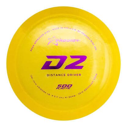 Prodigy D2 Distance Driver Disc - 500 Plastic