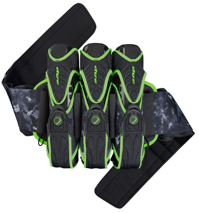 Dye Assault Pack Pro Harness 3+4 - Dyecam Lime