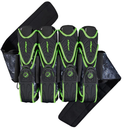 Dye Assault Pack Pro Harness 4+5 - Dyecam Lime