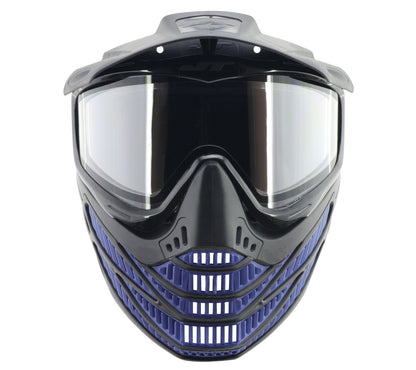 JT USA Flex 8 SE Paintball Goggle - Black/Blue with clear thermal