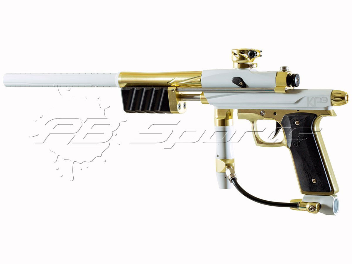 Special Edition - Azodin Kaos KP III (KP3) Pump Gun - White and Gold - Azodin