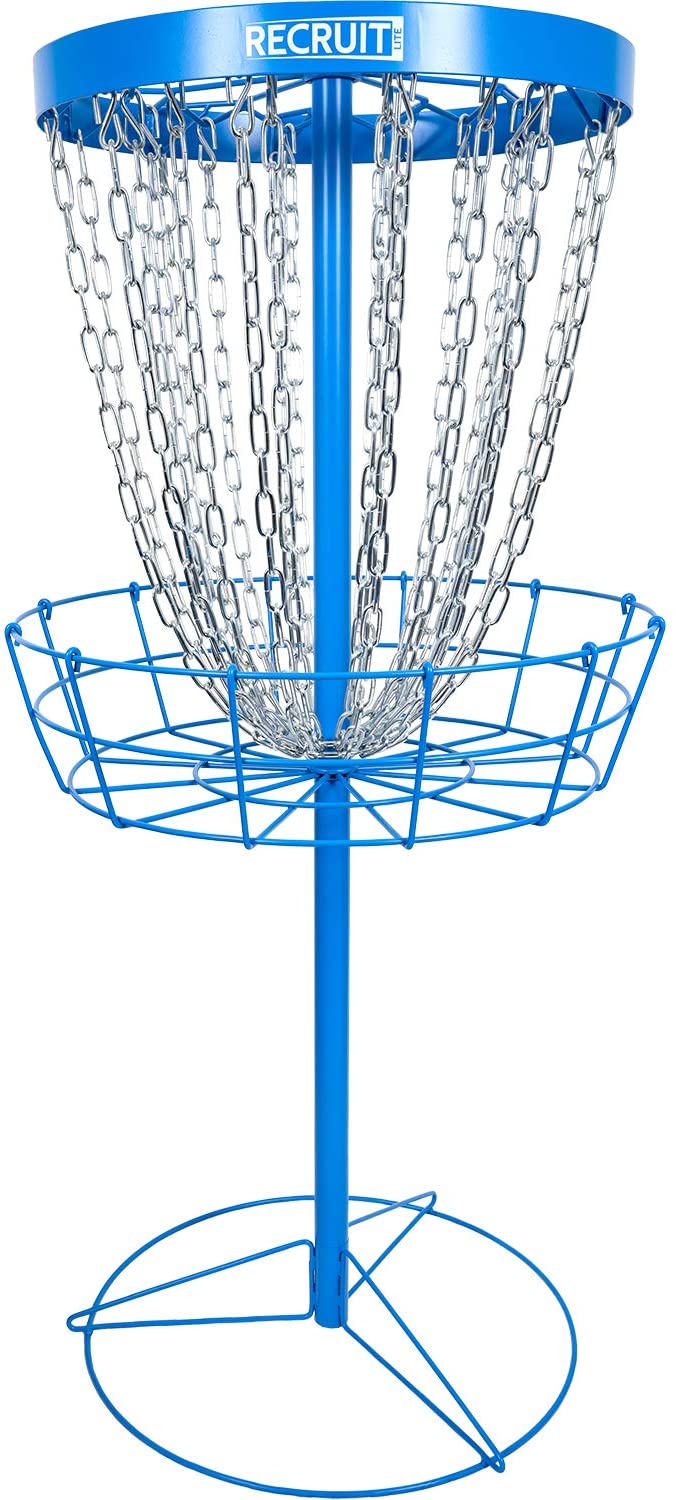 Dynamic Discs Recruit Lite Portable Disc Golf Target (Basket) Blue PB Sports LLC