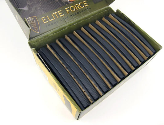 Elite Force M4 / M16 140Rd Mid Cap Magazine 10 Pack - Black - Umarex