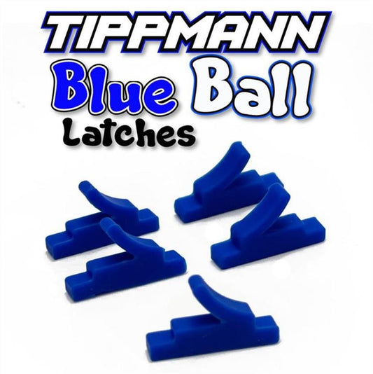 TechT Soft Touch Blue Ball Latch - 5 Pack - Fits Most Tippmanns
