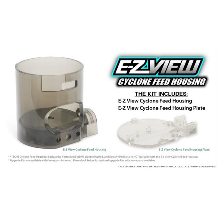 TechT View Cyclone Feed Housing - ABS