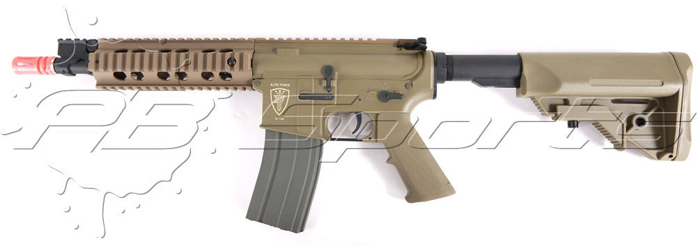 Elite Force ARES M4 CQB Airsoft Rifle AEG (Tan) - Elite Force