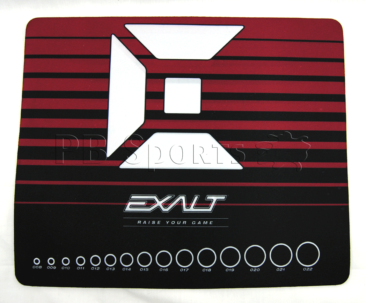 Exalt Paintball Tech Mat - Red - Exalt