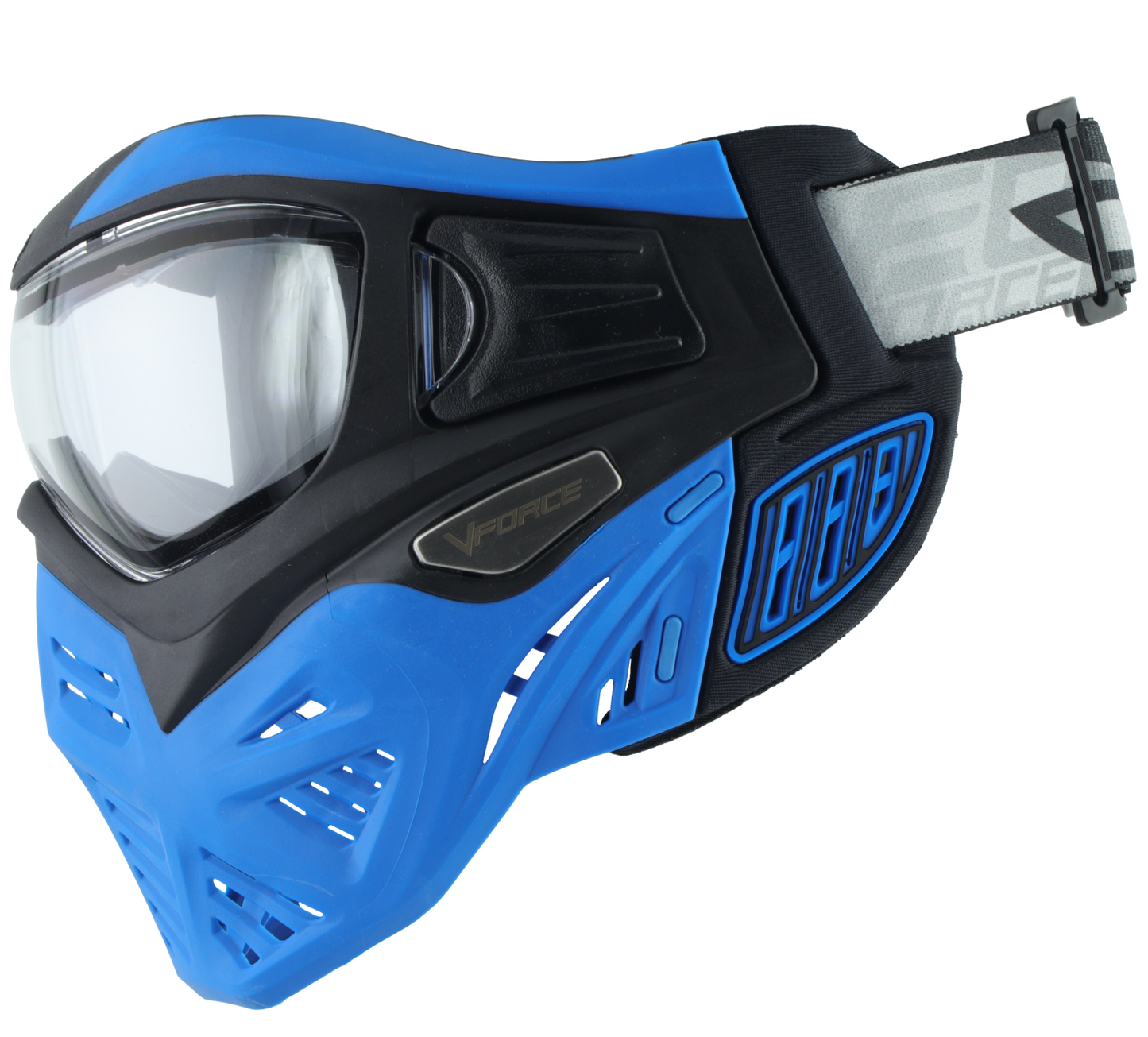 V-Force Grill 2.0 Paintball Goggle - Thermal Clear Lens - Azure (Black/Blue)