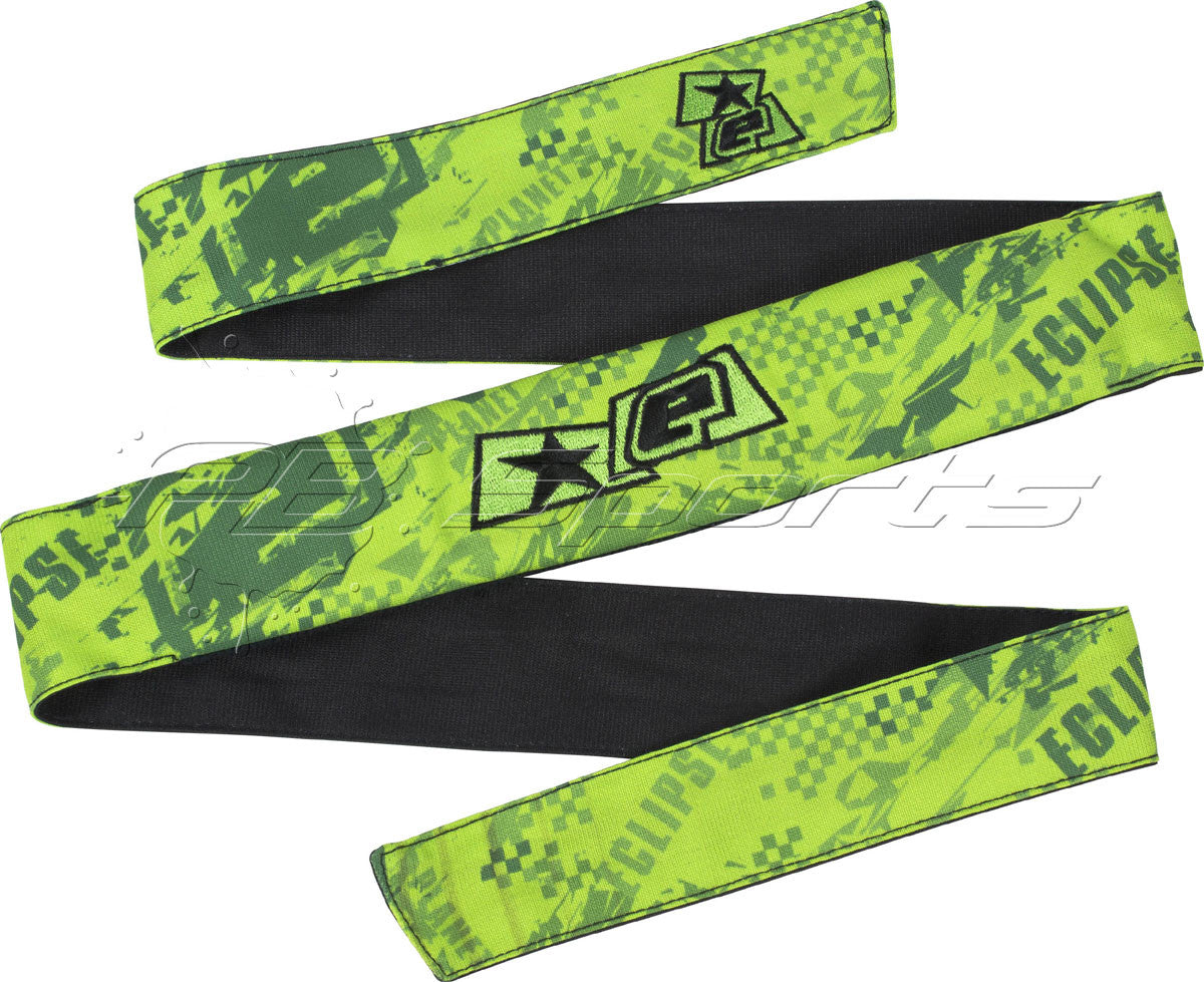Planet Eclipse Fracture Headband Lime - Planet Eclipse