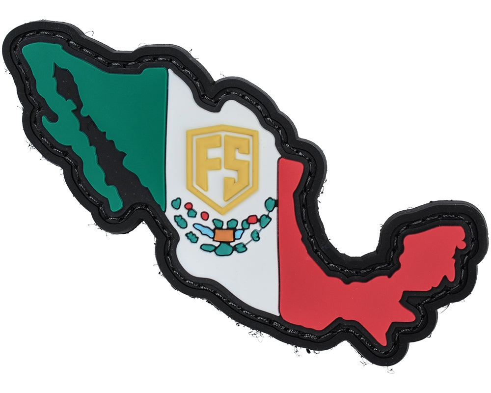 First Strike PVC Velcro Patch - Mexico Country Outline – PB Sports LLC