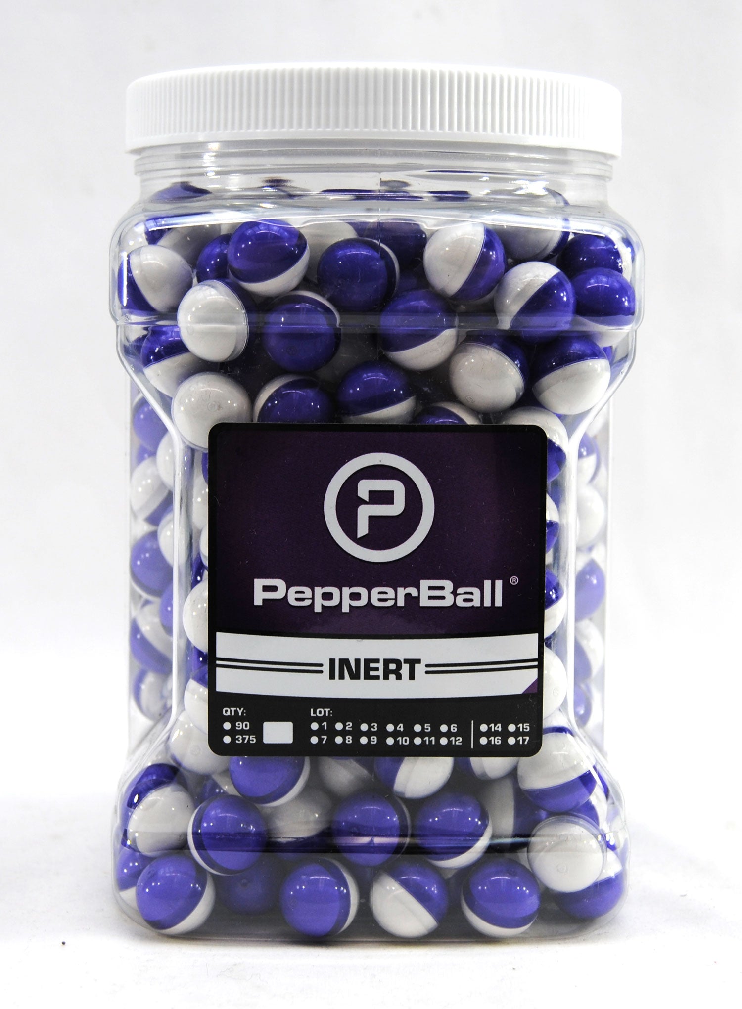Pepperball Inert Practice USP Powder Balls Rounds 375 Count White