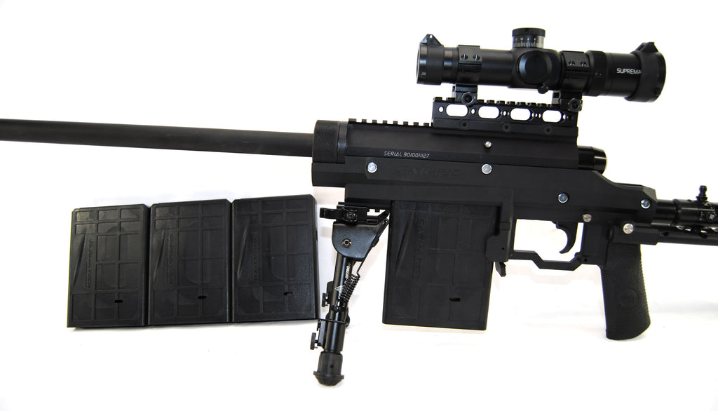 Used Carmatech SAR-12C Paintball Sniper w/ Supremacy Scope