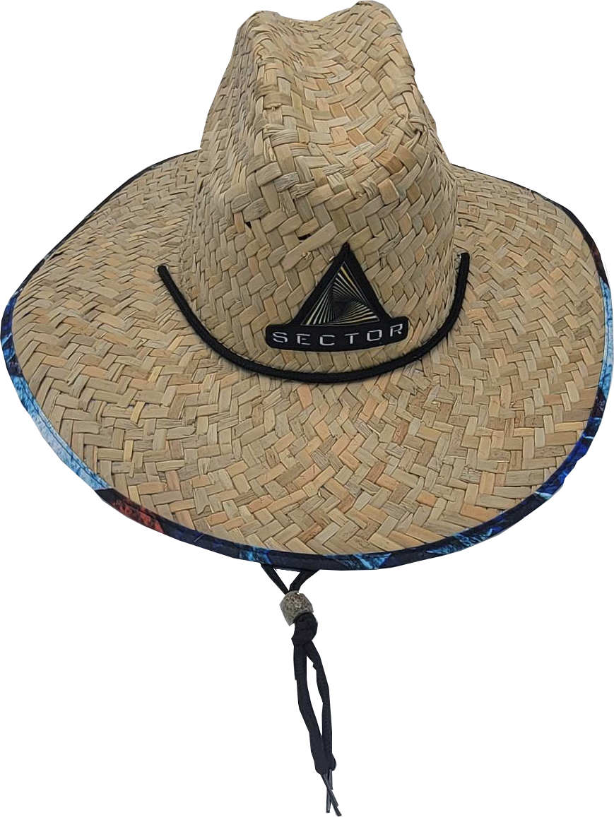 Sector Paintball Straw Hat - USA Flag
