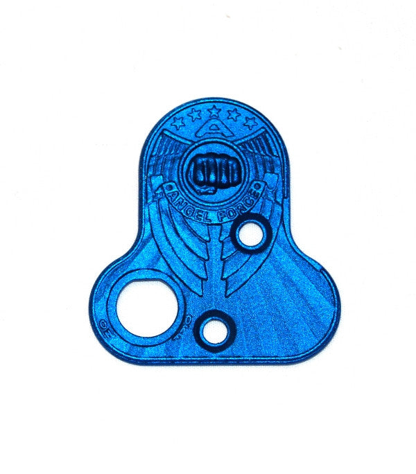 Angel Force Back Plate - Blue Dust - Angel Paintball Sports