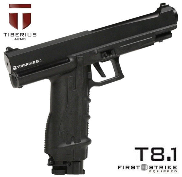 Tiberius Arms T8.1 Paintball Pistol Black - Tiberius Arms