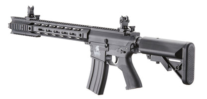 Lancer Tactical Gen 2 M4 SPR Interceptor Airsoft AEG Rifle - Black - with Battery and Charger