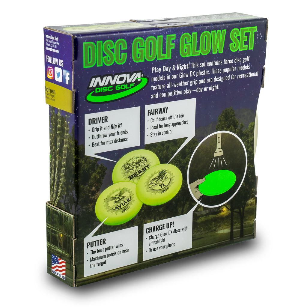 Innova DX Glow 3Disc Set Starter Pack