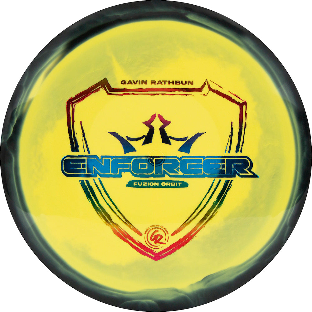 Dynamic Discs Fuzion Orbit Enforcer Disc Gavin Rathbun 2023 Team Serie