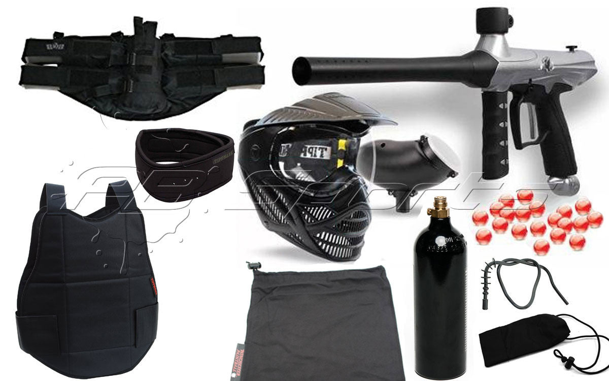 Tippmann Gryphon Essential CO2 Protection Package - Silver - Tippmann Sports