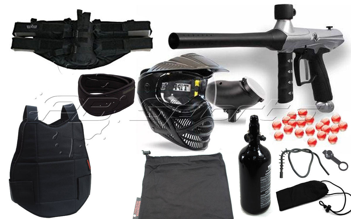 Tippmann Gryphon Essential N2 Protection Package - Silver - Tippmann Sports