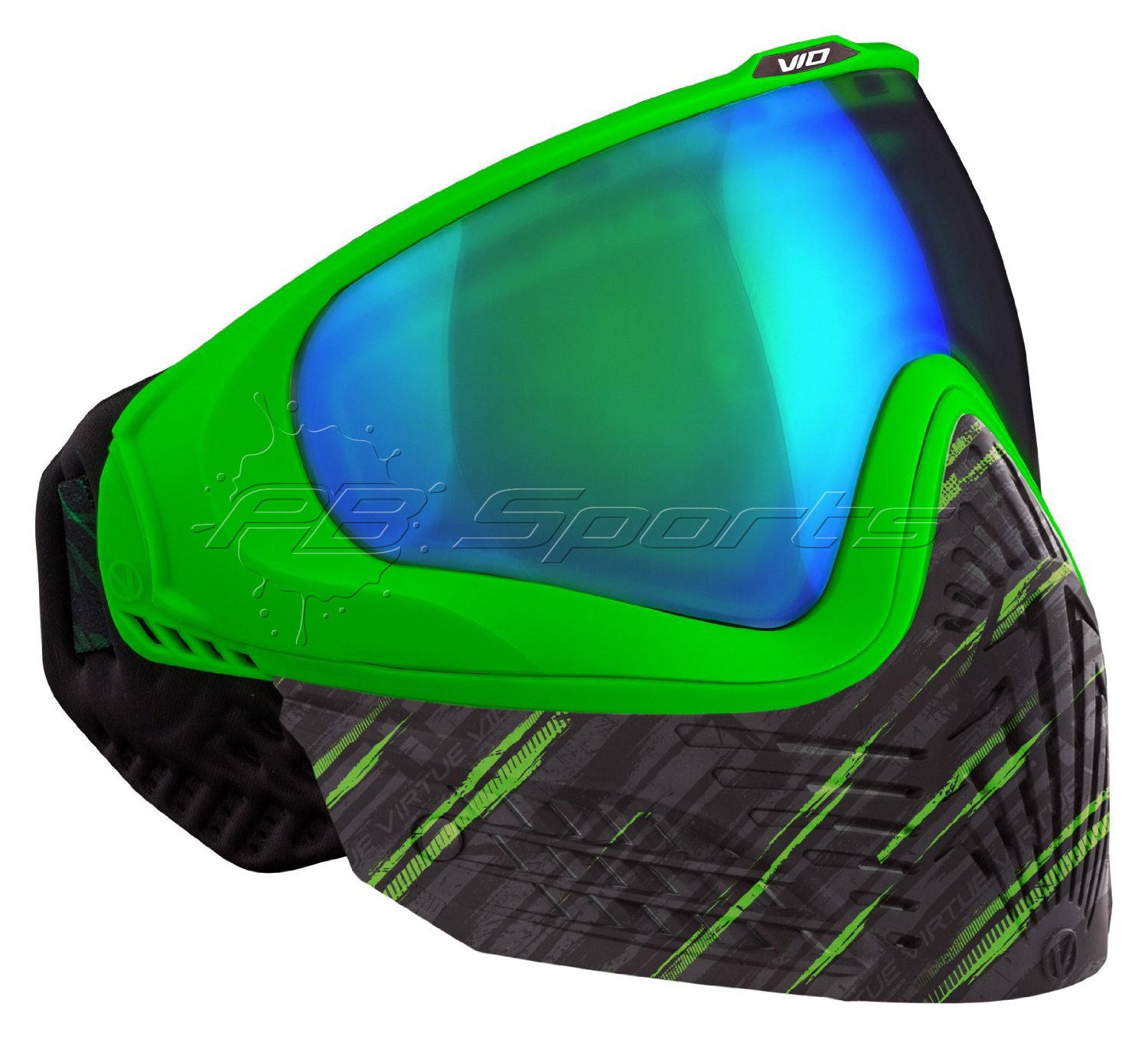 Virtue Vio Extend Thermal Mask - Graphic Emerald - Virtue