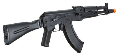 Lancer Tactical x Kalashnikov USA Licensed KR-104 SBR Airsoft AEG Rifle with Folding Stock - Black