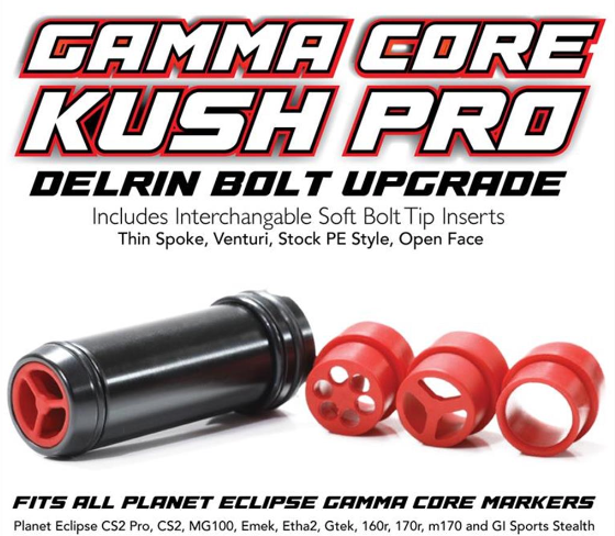 Techt Kush Pro Delrin Bolt for Planet Eclipse Gamma Core