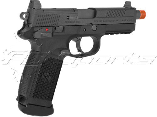 FN Herstal FNX-45 Tactical Airsoft Gas Blowback Pistol by VFC Black - Palco