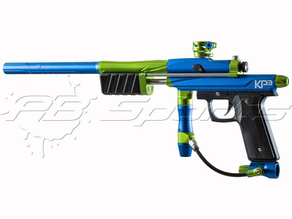 Special Edition - Azodin Kaos KP III (KP3) Pump Gun - Blue and Green - Azodin