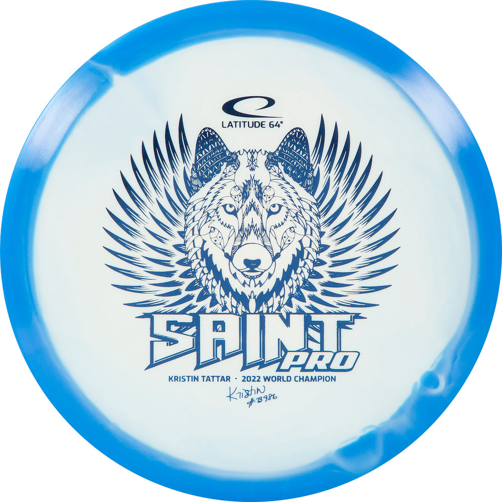 Latitude 64 Gold Orbit Saint Pro Disc World Champion Kristin Tattar