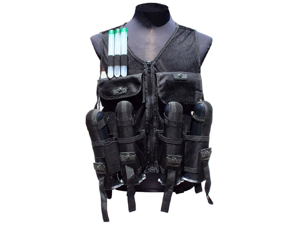 GxG Lightweight Tactical Vest - Black - GxG