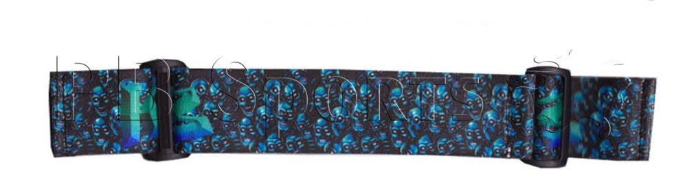 KM Strap - Laughing Skulls - Teal - Limited Edition - KM