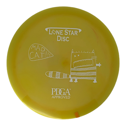 Lone Star Disc Alpha Mad Cat Fairway Driver disc - Artist Stamp
