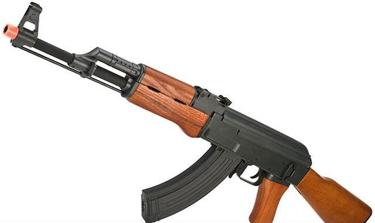 CYMA Standard AK47 Full Metal Real Wood Blowback Airsoft AEG Rifle