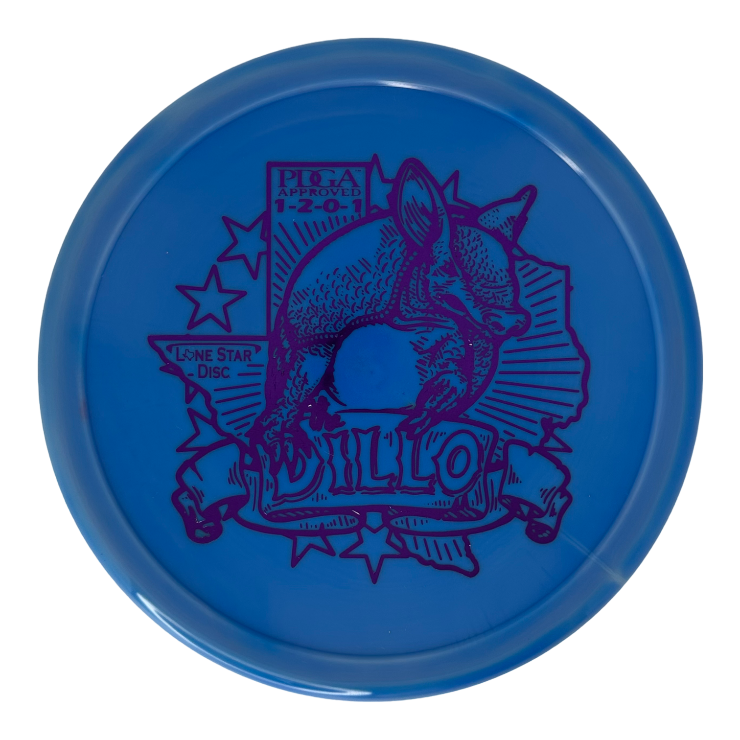 Lone Star Disc Victor 1 Armadillo Putter Disc - Artist Stamp – PB ...
