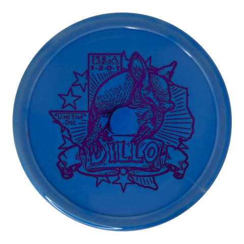 Lone Star Disc Victor 1 Armadillo Putter Disc - Artist Stamp