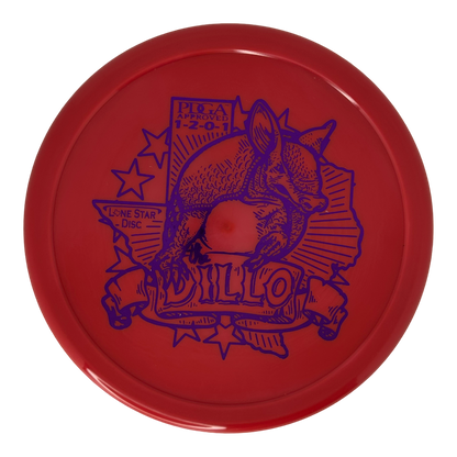 Lone Star Disc Victor 1 Armadillo Putter Disc - Artist Stamp