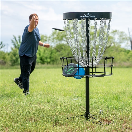 Dynamic Discs Recruit Portable Disc Golf Target (Basket) - Black