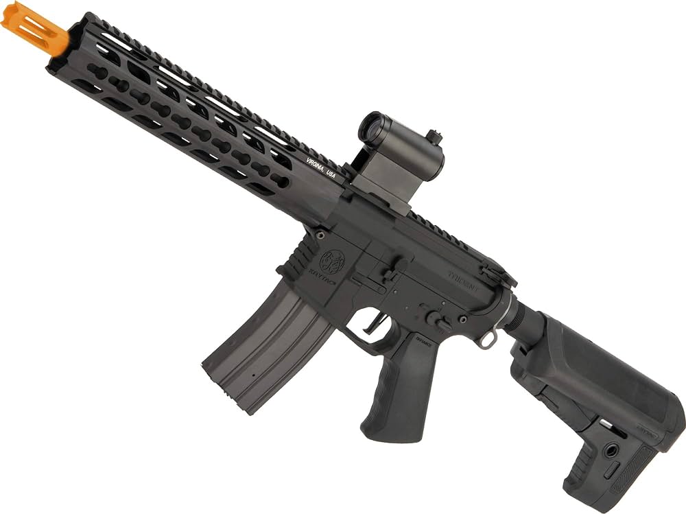 Krytac Full Metal Trident MKII CRB Airsoft AEG Rifle (350 FPS) - Black
