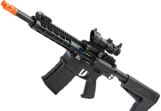 Classic Army DT-4 Double Barrel M4 Carbine Airsoft AEG Rifle - Black