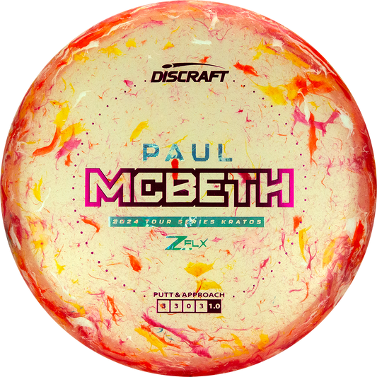 Discraft Paul McBeth 2024 Tour Series Kratos Golf Disc