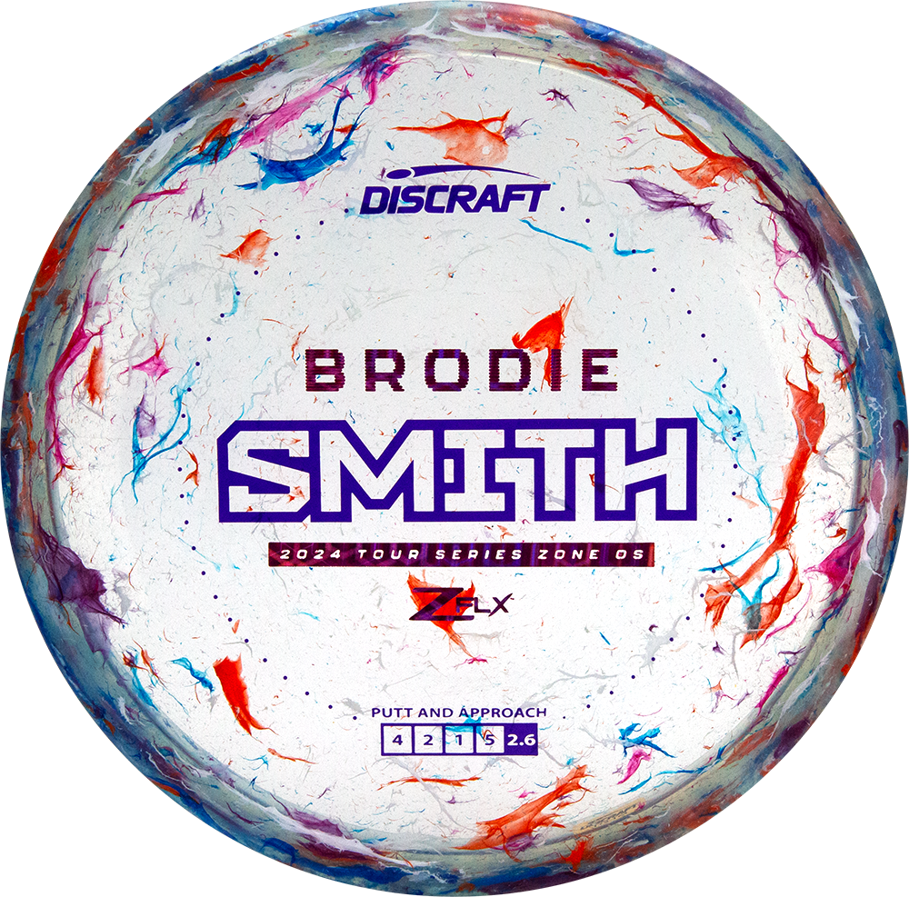 Zone Os Esp Swirl Tour Series 2023 Brodie Smith - Discraft - Marque Zone Os Esp Swirl Tour Series 2023 Brodie Smith - Discraft - Marque