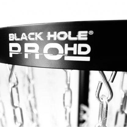 MVP Black Hole Pro HD Disc Golf Target (Basket) - Black