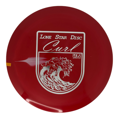 Lone Star Disc Alpha Curl Distance Driver Disc - Artist Wave Stamp