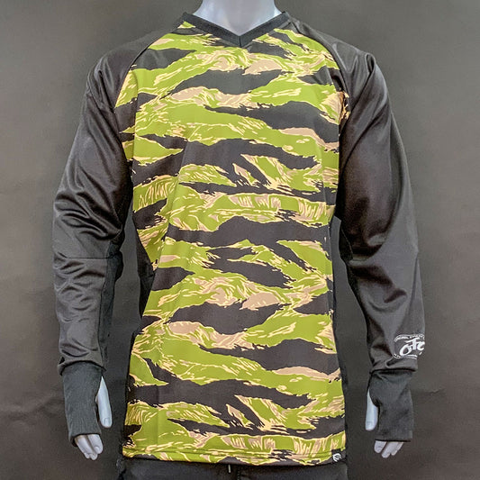 Official Licensed Tiger Stripe Paintball Unpadded SMPL Paintball Jersey - Black Sleeves