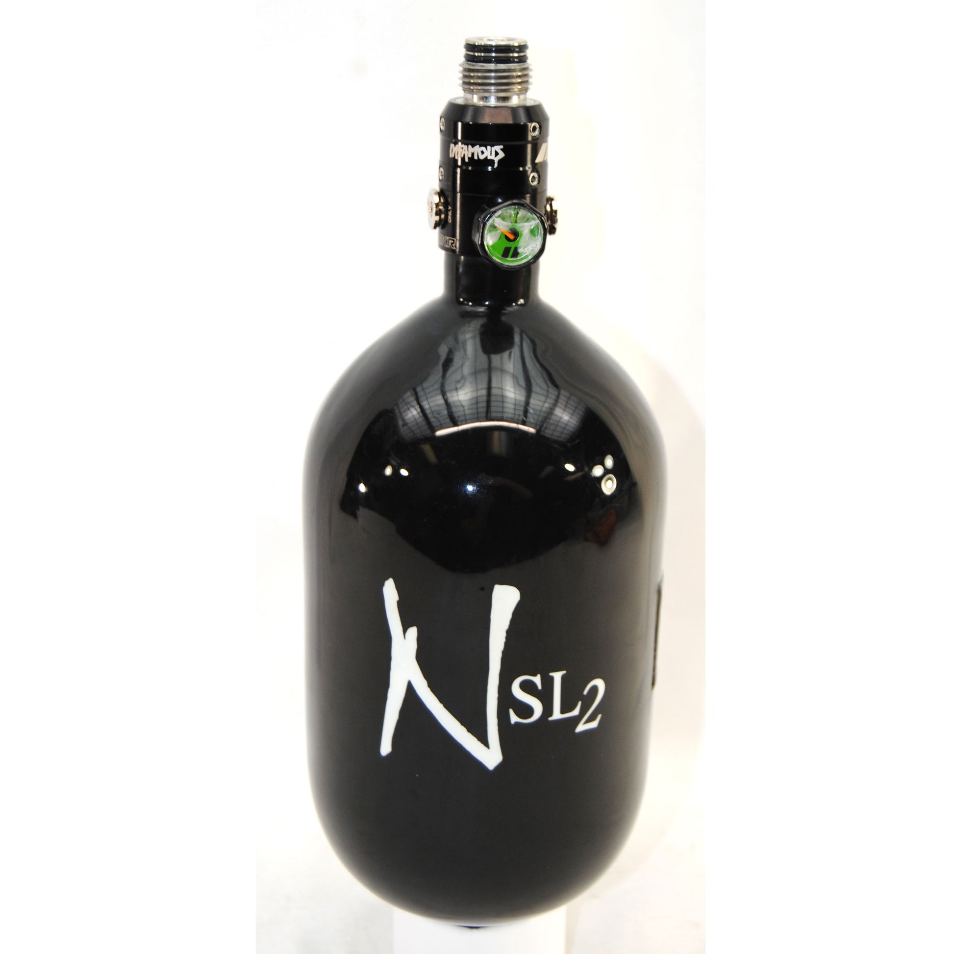 Used Ninja 68ci/4500psi SL2 HPA Tank w/ Infamous HAYMKR Regulator Bl