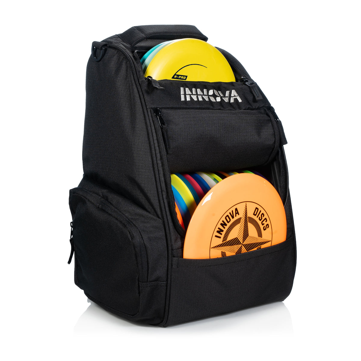 Innova Adventure Disc Golf Backpack - Black/Black – PB Sports LLC