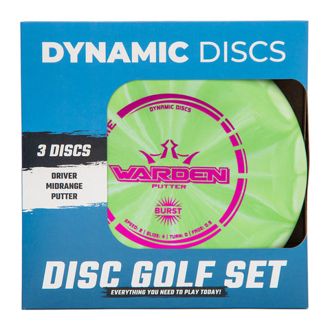 Dynamic Discs Assorted Prime Burst 3 Disc Starter Golf Set