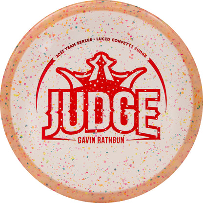 Dynamic Discs Lucid Confetti Judge Disc - Gavin Rathbun 2023 Team Series