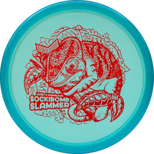 Dynamic Discs Lucid-X Chameleon Sockibomb Slammer Ricky Wysocki 2023 Team Series